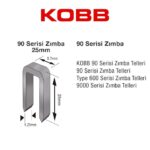 KBZ9025 25 mm 2500 Adet U Zımba Teli - Görsel 2