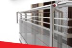 Koral Katlanabilir Balkon Çamaşır Kurutma Askılığı - Görsel 3
