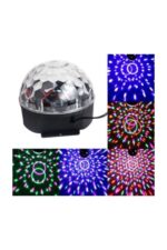 Kumandalı Kristal Led RGB Disko Topu - Görsel 2