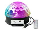Kumandalı Kristal Led RGB Disko Topu - Görsel 4
