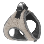Üç Kilitli Kürklü Kedi Köpek Göğüs Tasması 20-24 cm -Small - Görsel 3