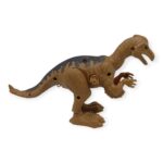 Kurmalı Dinazor Figürleri 20 cm - Asaurus - Kahverengi - 1 ADET - Görsel 2