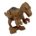 Kurmalı Dinazor Figürleri 20 cm - Asaurus - Kahverengi - 1 ADET - Görsel 5