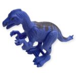 Kurmalı Dinazor Figürleri 20 cm - Asaurus - Mor - 1 ADET