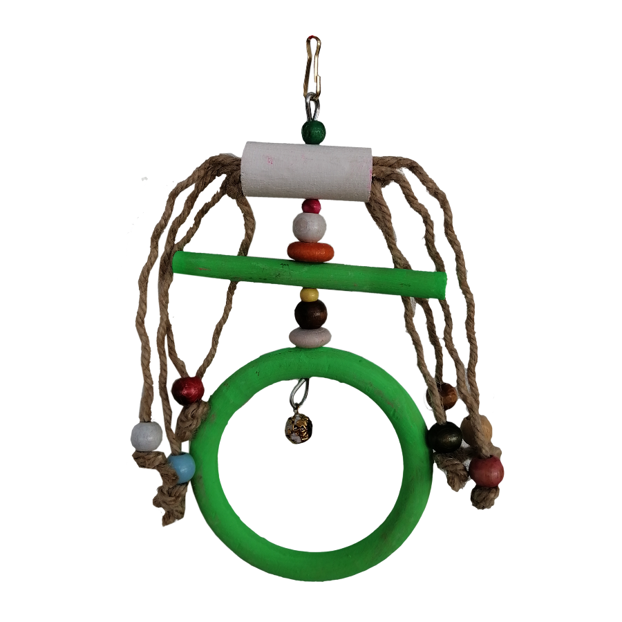 kus-oyuncak-png.png Hlı İpli Boncuklu Kuş Oyuncağı 10 / 20 cm - Görsel 1