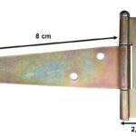 Kuyruklu Menteşe 940/3 mm - Kapı ve Pencere