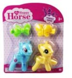 - PONY 2 Lİ FİGÜR SET TOKALI KARTELA - 1 ADET - Görsel 3