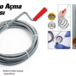 5 Metre Ergonomik Saplı Lavabo ve Gider Açma Sustası