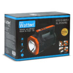 LED ŞARJLI EL FENERİ 25W WATTON WT-417 - Görsel 2