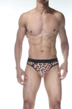 Leopar Desenli Erkek Tangası - Görsel 5