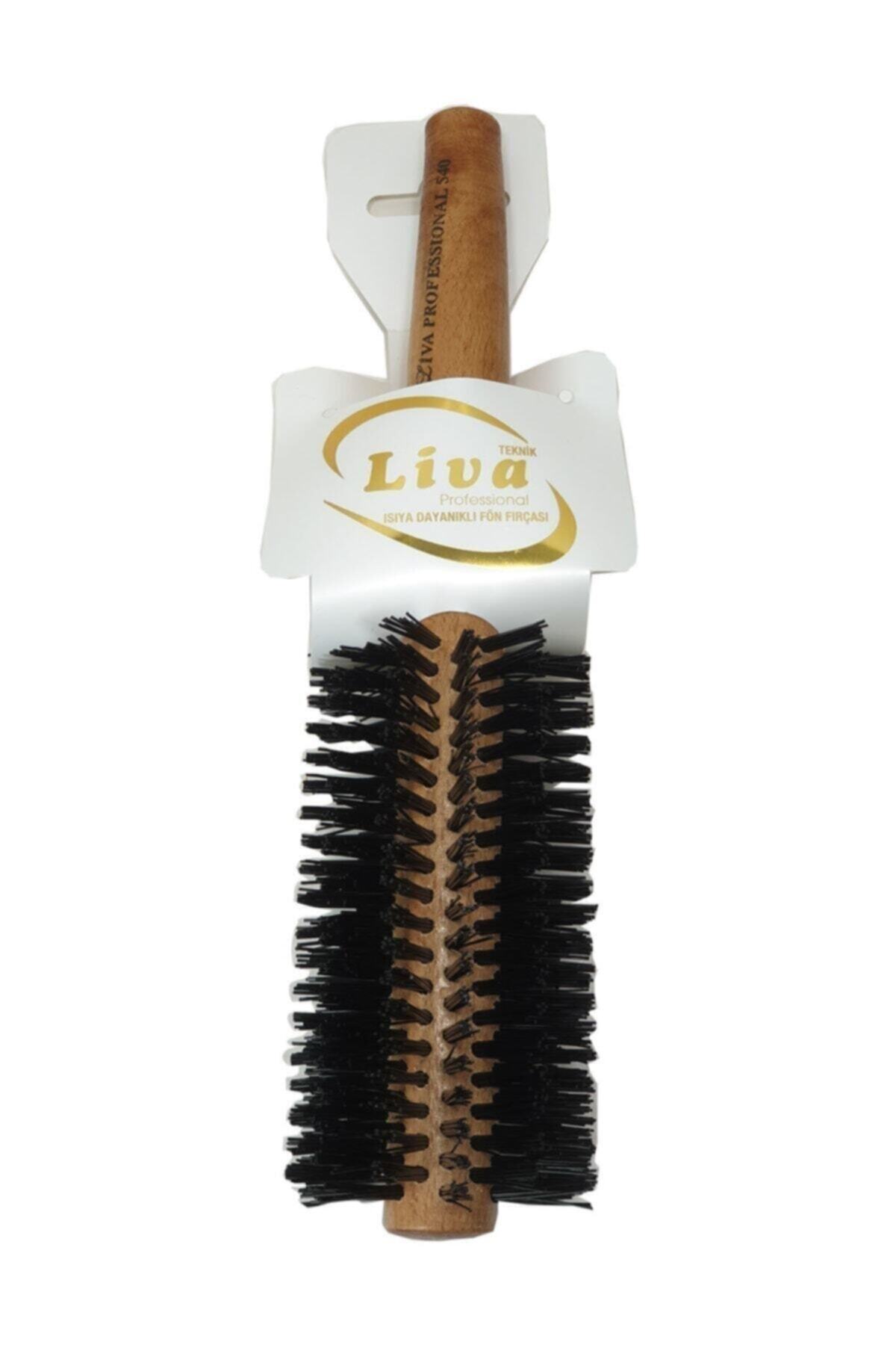 liva-540-sac-fircasi-yanma-14463-1.jpg Liva 540 Fırçası Yanmaz Profesyonel Büyük Fön Fırçası - Görsel 1