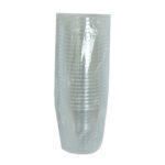 Lüks Kristal Bardak Sert Plastik Çay Kahve Su Otomat Bardağı 180 Ml 25 li 1 Paket - Görsel 3