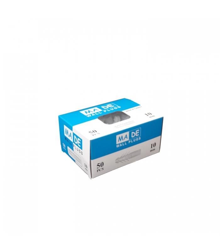 made-10-mm-plastik-dubel-50-adet-21886.jpg Made Plastik Dübel 10 mm - 50 Adet - Görsel 1