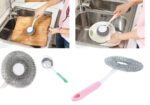 Mangal Temizleme Fırçası - Barbekü Fırçası - Lavabo Bulaşık Fırçası - Görsel 3
