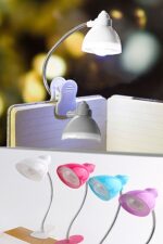 Masaüstü Klipsli Bükülebilir  Okuma Led Işık