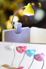 Masaüstü Klipsli Bükülebilir  Okuma Led Işık - Görsel 2