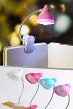 Masaüstü Klipsli Bükülebilir  Okuma Led Işık - Görsel 4