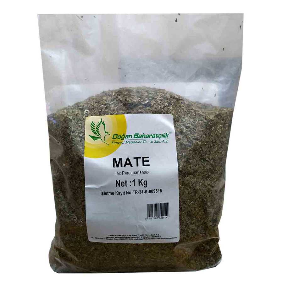 Mate 1 Kg Pkt - Doğan - https://www.lokmanavm.com/mate-1-kg-pkt Mate Yaprağı Otu Doğal 1000 Gr Paket - Görsel 1