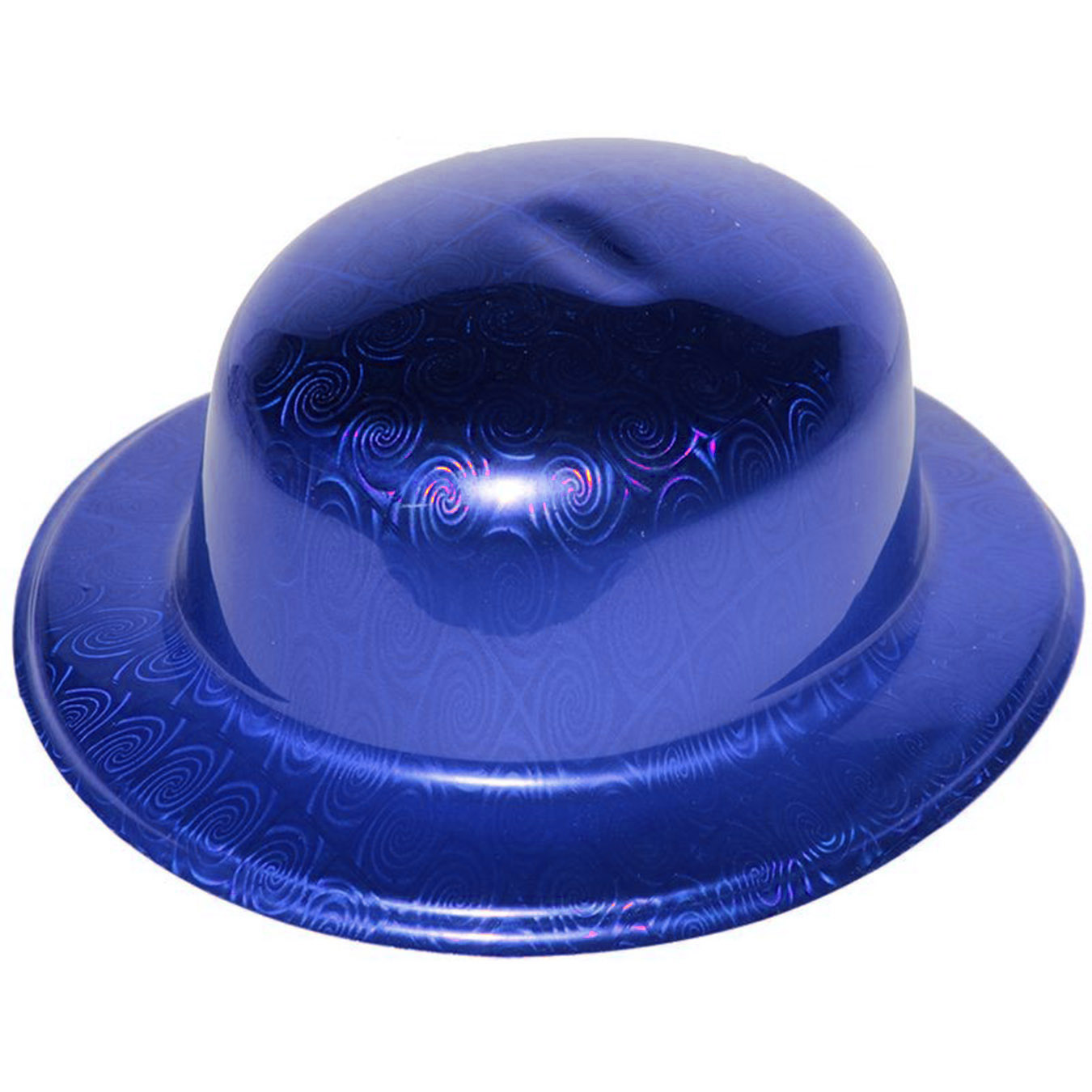 mavi-renk-hologramli-plastik-yuvarlak-melon-27x24-cm-resim-4691.jpg Mavi Renk Hologramlı Plastik Yuvarlak Melon 27x24 cm - Görsel 1