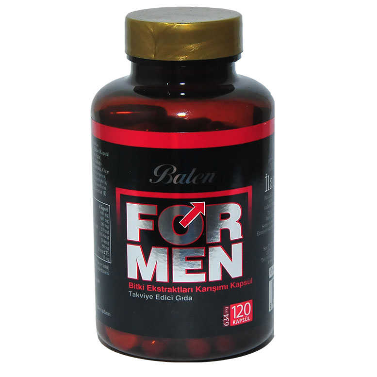 For Men Bitki Karışımı 120 Kapsül - Balen For Men Karışımı 120 - Görsel 1