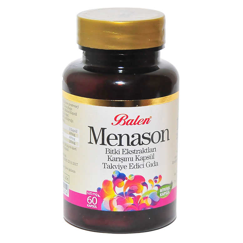 Menason Bitkisel Karışım 60 Kapsül - Balen Menason sel Karışım 60 - Görsel 1