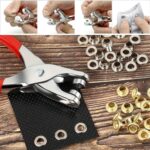 Metal 200 pcs Çıtçıt ve Pense Seti Makinesi  Bebek Elbise Çıtçıt Montaj Seti - Görsel 4