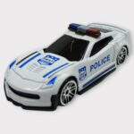 Metal Mini Polis Arabası  8 cm - Polis - 1 - 1 ADET