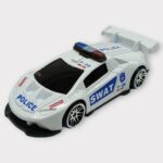 Metal Mini Polis Arabası  8 cm - Polis - 3 - 1 ADET