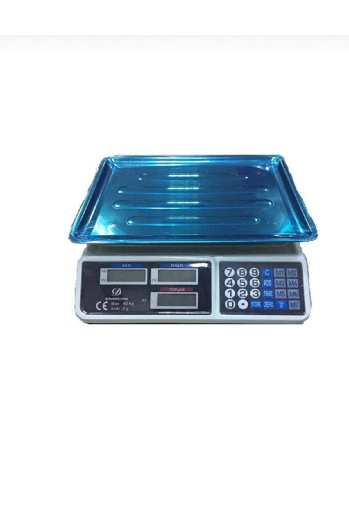 metal-olcum-tartisi-elekt-14471-1.jpg Metal Ölçüm Tartısı Elektronik Terazi Bakkal Manav Market Ve Pazarcı Tartısı 40kg - Görsel 1