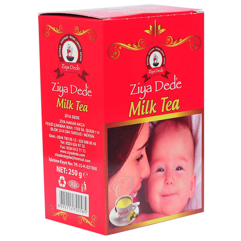 Milk Tea 250 Gr - Ziya Dede Milk Tea Küp Şekeri Çayı lı 200 Gr - Görsel 1