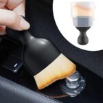 Mini Araç İçi Temizlik Fırçası Yumuşak Kıllı - Görsel 2