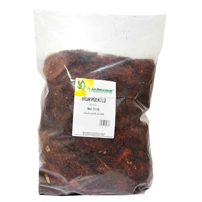Mısır Püskülü 1 Kg - Doğan Mısır Püskülü Doğal 1000 Gr Paket - Görsel 1