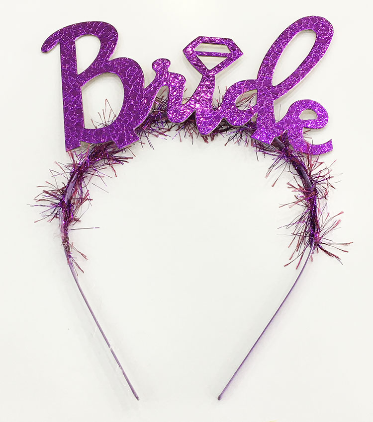 mor-renk-bekarliga-veda-italik-yazi-alyansli-bride-tac-resim-2941.jpg Mor Renk Bekarlığa Veda İtalik Yazı Alyanslı Bride Taç - Görsel 1