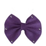 Pullu Keçe Kedi Köpek Tokası Mor 4.5-5.5 cm ( 2 Adet ) - Görsel 3