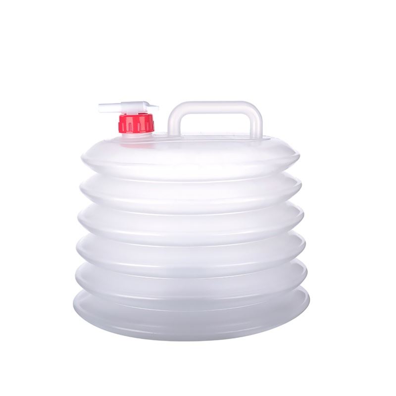 musluklu-k-347-1.jpg Musluklu Katlanır Su Bidonu -Su Kovası - Kamp Bidonu 10 LT - Görsel 1