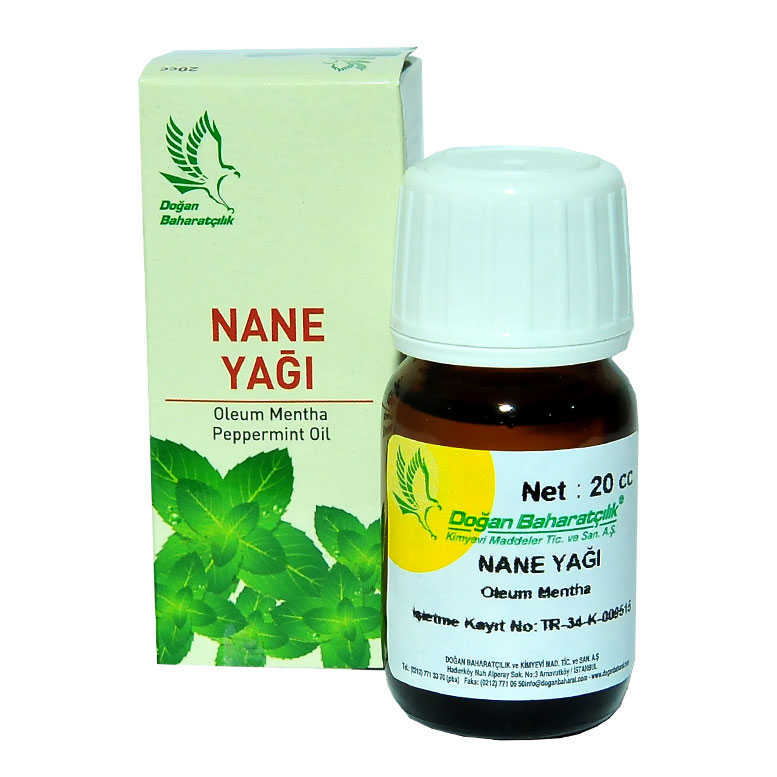 Nane Yağı 20cc - Doğan Nane Yağı 20 cc - Oleum Mentha Peppermint Oil - Görsel 1