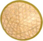 Naturel Renk Cambodia Kambyalı Vietnam Şapkası PVC Hasır - Görsel 4
