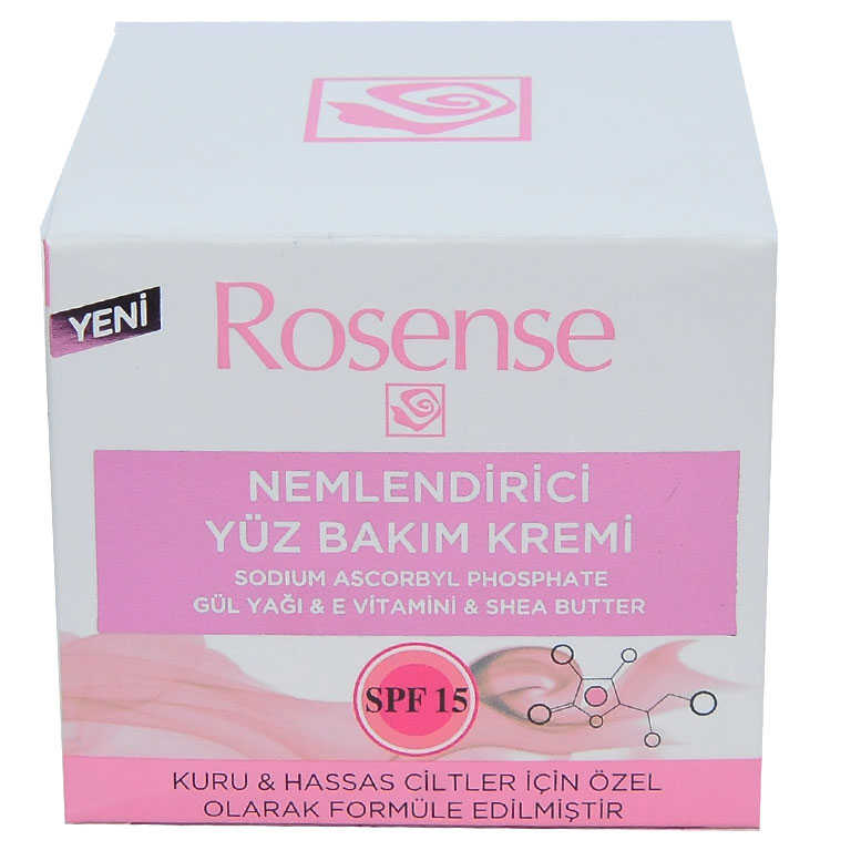 Nemlendirici Yüz Kremi 50ml - Rosense Nemlendirici Yüz i 50ML - Kuru Hassas Ciltler - Görsel 1