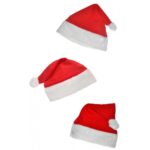 Noel Baba Şapkası 3 Adet Set - Görsel 3
