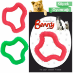 Benny Köpek Oyuncağı Sert 11 x 10 cm Kırmızı - Görsel 3