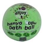 Okaliptuslu El Yapımı Banyo Küvet Topu Sabunu Yeşil 90-120 Gr - Görsel 3