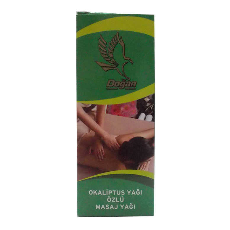Okaliptuslu Masaj Yağı 100ML - Doğan Baharat Okaliptuslu Masaj ve Bakım Yağı Cam Şişe 100 ML - Görsel 1