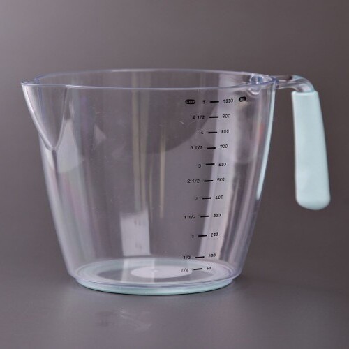olcu-ve-2511-1.jpg Ölçü ve Hamur Kabı 1000 ML - Silikon Sap - Görsel 1