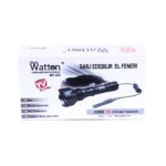 Orjinal 600 Lümen Tx6 Şarjlı Özel Avcı Feneri Watton Wt-253 - Görsel 2
