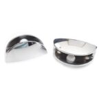 Oval Krom Etejer Camı Tutucu Takımı (Frenli)