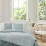 Özdilek Çift Kişilik Ranforce Nev Takımı Natural Line Mavi