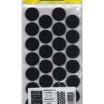 Pacific 6128 BL Yapışkanlı Keçe 28 mm Siyah