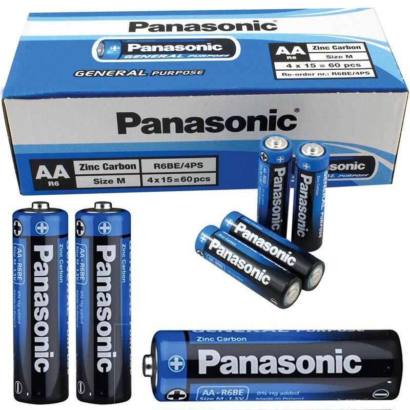 panasonic-manganez-kalem-aa-pi-14478-1.jpg Manganez Kalem AA Pil 60 Adet - Görsel 1