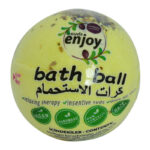 lı El Yapımı Banyo Küvet Topu Sabunu Sarı 90-120 Gr - Görsel 3