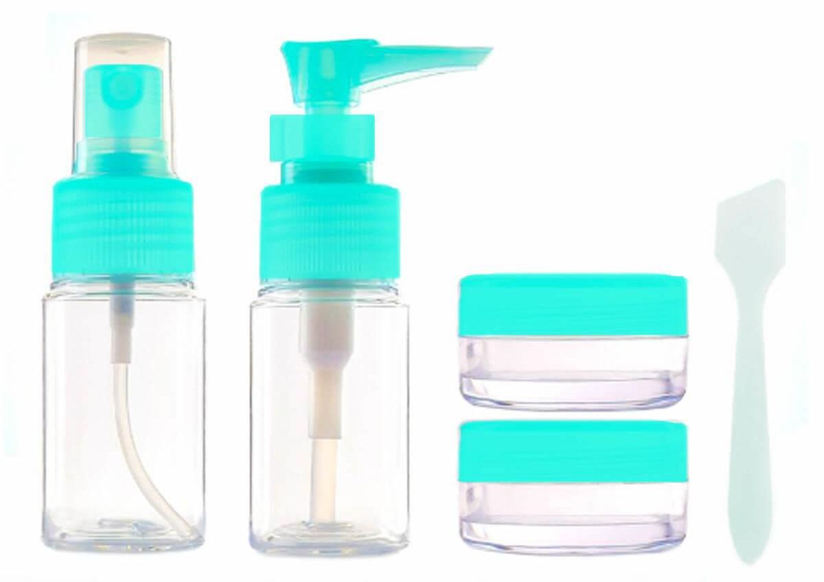parfum-s-2755-1.jpg Parfüm Şişesi - Kozmetik Şişesi - 5li Seyahat Doldurulabilir Kozmetik Seti - Görsel 1